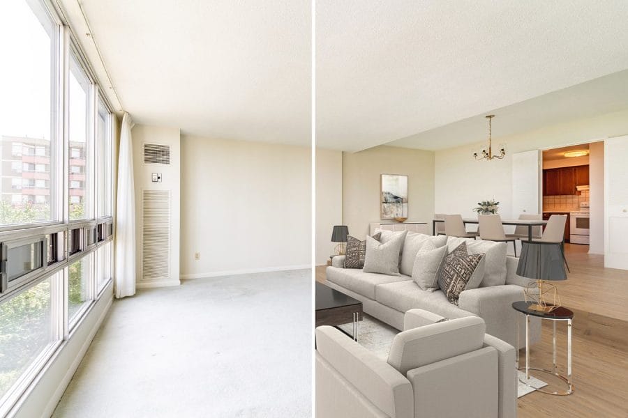 The Power of Virtual Staging v.s Traditional Staging